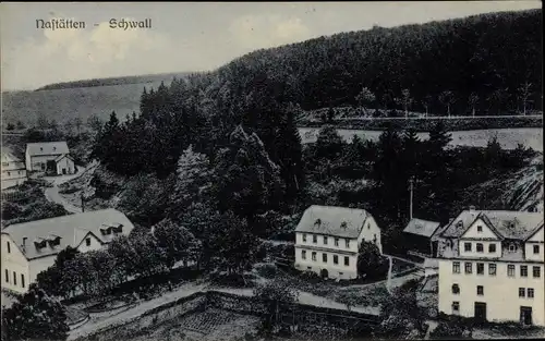 Ak Nastätten im Rhein Lahn Kreis, Schwall, Panorama