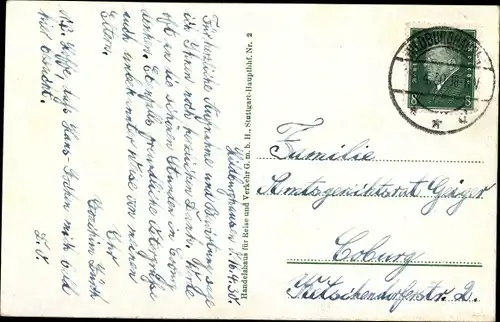 Ak Hildburghausen im Tal der Werra Thüringen, Marktplatz