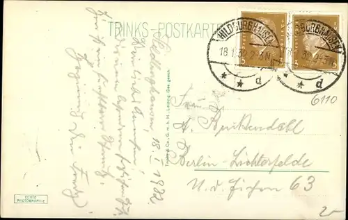 Ak Hildburghausen im Tal der Werra Thüringen, Marktplatz