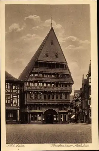 Ak Hildesheim in Niedersachsen, Knochenhauer Amtshaus