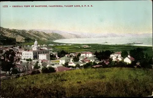 Ak Martinez Kalifornien USA, general view Valley Line