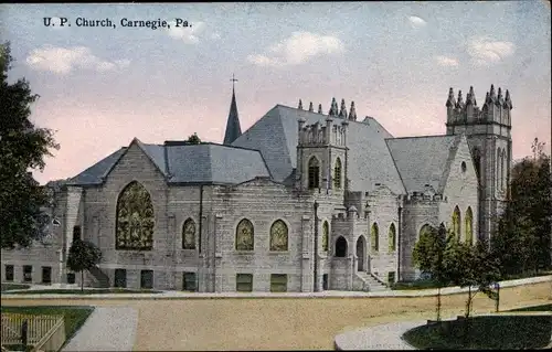 Ak Carnegie Pennsylvania USA, U. P. Church