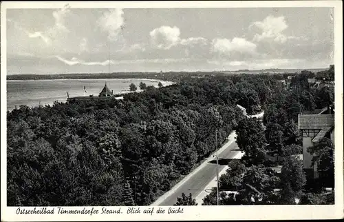 Ak Timmendorfer Timmendorfer Strand in Ostholstein, Blick auf die Bucht