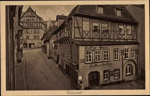 Ak Lutherstadt Eisenach in Thüringen, Lutherhaus, Lutherkeller