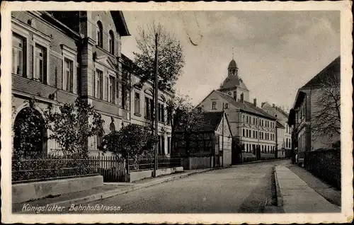 Ak Königslutter an der Elm, Bahnhofstraße