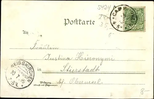Litho Kamp Bornhofen Rheinland Pfalz, Hotel Marienberg, Wallfahrtskirche, Lichtenstein, Sternberg