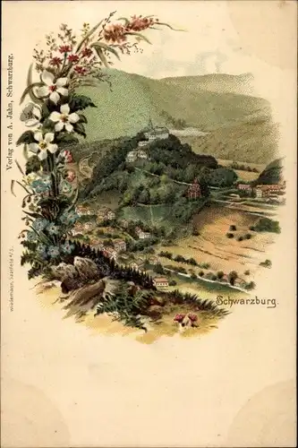 Litho Schwarzburg in Thüringen, Panorama