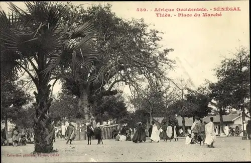 Ak Thies Senegal, Place du Marche, indigenes