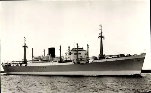 Ak Dampfer MS Blitar, Koninklijke Rotterdamsche Lloyd