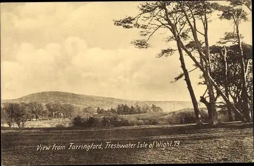 Ak Freshwater Isle of Wight South East, View from Farringford