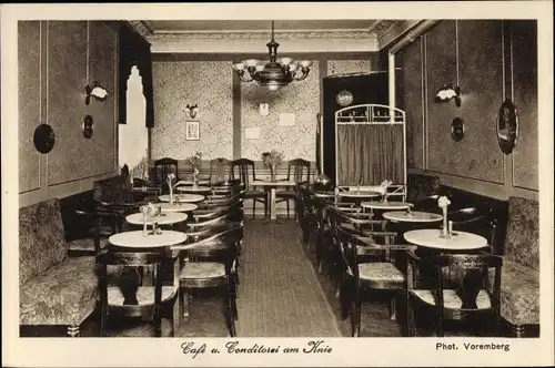 Ak Berlin Charlottenburg, Café und Konditorei am Knie, Berlinerstraße 166