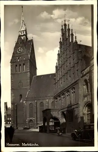 Ak Hannover in Niedersachsen, Die Marktkirche