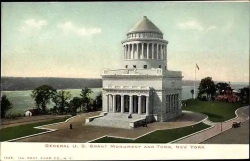 Ak New York City USA, General U. S. Grant Monument and Tomb