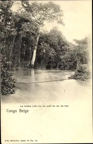 Ak Demokratische Republik Kongo Zaire, La rivière Lufu