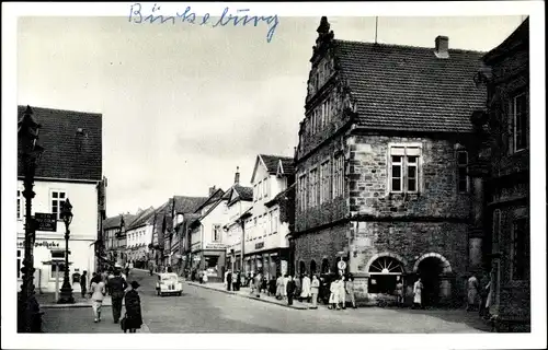 Foto Ak Bückeburg Kreis Schaumburg Niedersachsen, Straßenpartie