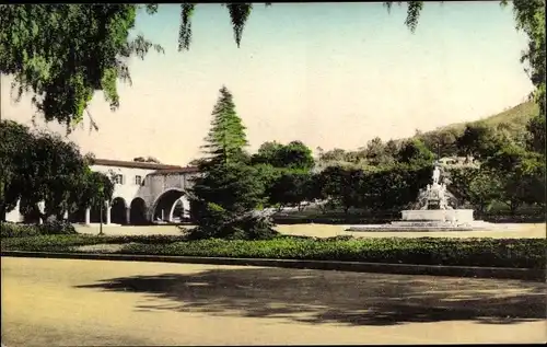 Ak Palos Verdes Estates California USA, Neptunes Fountain