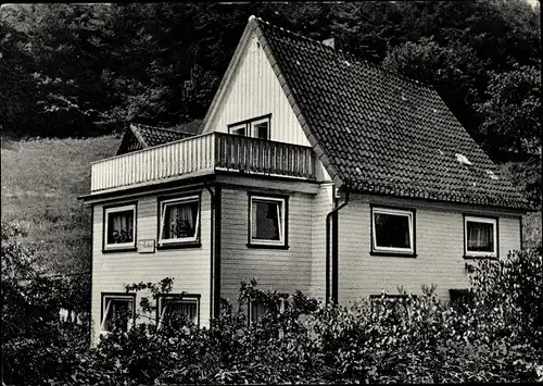 Ak Bad Grund im Harz, Haus Adelheid, Kelchtal 19