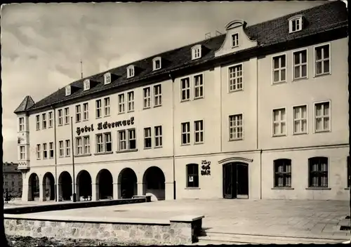 Ak Prenzlau in der Uckermark, Hotel Uckermark, Fassade