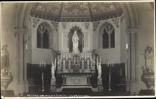 Foto Ak Worthing South East England, Notre Dame de Sion, Altar
