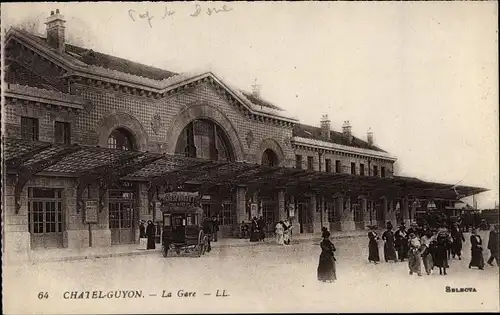 Ak Chatel Guyon Puy de Dôme, La Gare