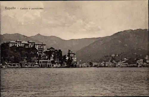 Ak Rapallo Liguria, Casino e panorama