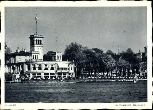 Ak Hamburg Nord Uhlenhorst, Am Uhlenhorster Fährhaus