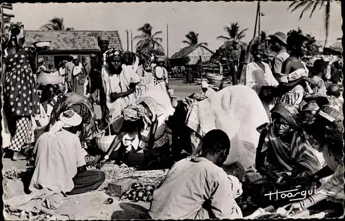 Ak Dakar Senegal, Le Marché, Markt, Händler