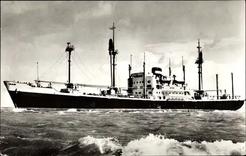 Ak Tanker MV Zuiderkerk, NV Nederlandse Tank- en Paketvaart Mij.