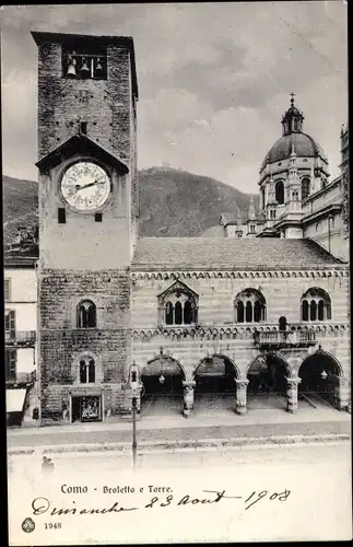 Ak Como Lombardia, Broletto e Torre