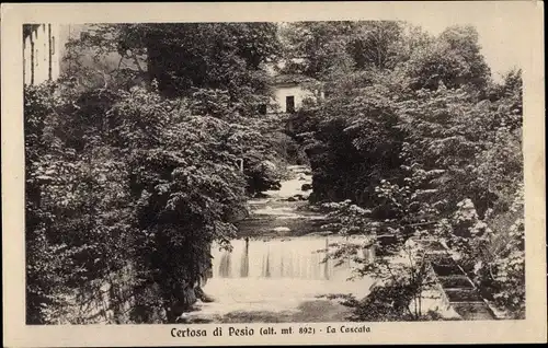 Ak Certosa di Pesio Piemonte, La Cascata