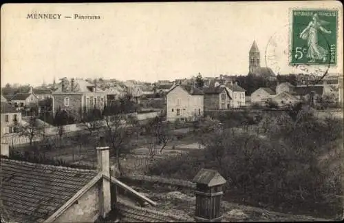 Ak Mennecy Essonne, Panorama