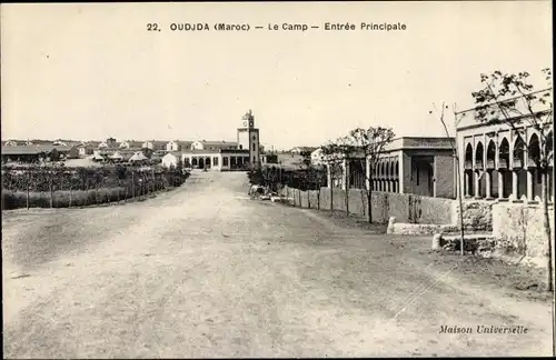 Ak Oudjda Oujda Marokkom Le Camp, Entree Principale