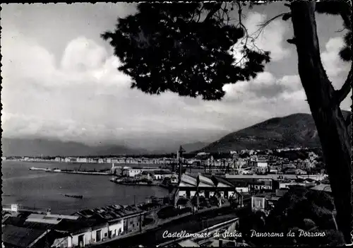 Ak Castellammare di Stabia Campania, Panorama da Pozzano