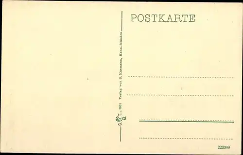 Ak Hann. Münden in Niedersachsen, Blick ins Fuldatal