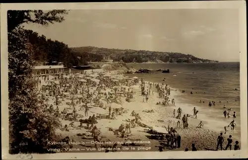 Ak Warna Bulgarien, Vue générale de la plage