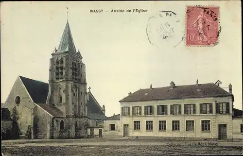 Ak Massy Essonne, Abside de l'Eglise