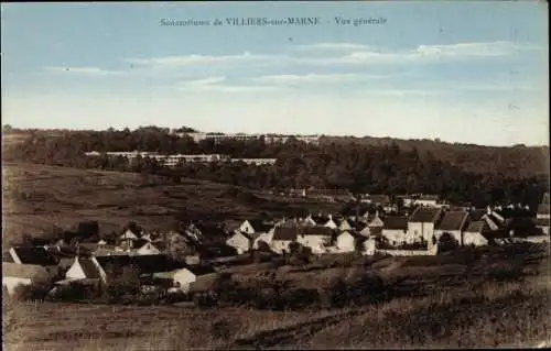 Ak Villiers sur Marne Val de Marne Aisne, Sanatorium