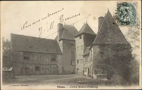 Ak Choue pres Mondoubleau Loir et Cher, Ancien Manoir d'Alleray