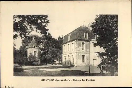 Ak Chauvigny Loir et Cher, Chateau des Diorieres