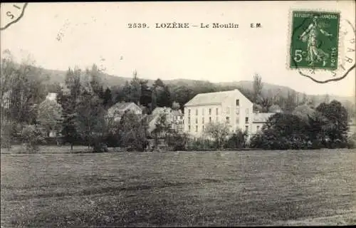 Ak Lozere Essonne, Le Moulin