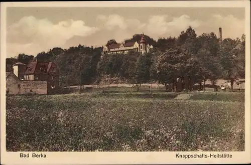 Ak Bad Berka in Thüringen, Knappschaftsheilstätte
