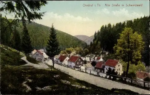 Ak Ohrdruf im Thüringischen Kreis Gotha, Alte Straße