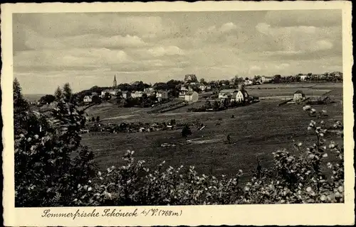 Ak Schöneck im Vogtland Sachsen, Panorama