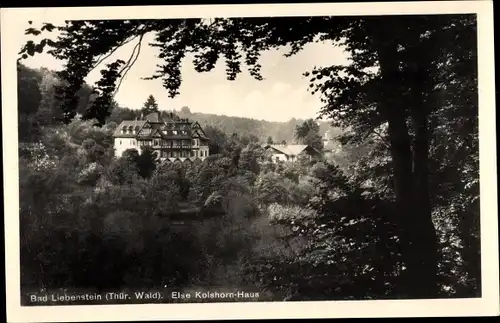 Ak Bad Liebenstein im Thüringer Wald, Else Kolshorn Haus