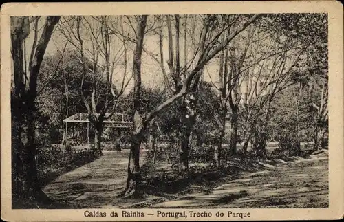 Ak Caldas da Reinha Portugal, Tercho do Parque