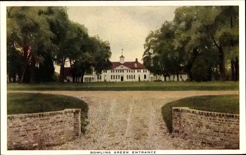 Ak Ohio USA, Mansion, Bowling Green Entrance