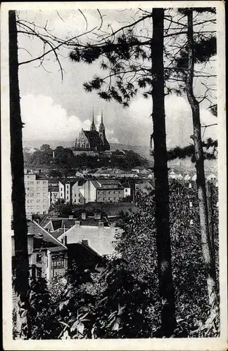 Ak Brno Brünn Südmähren, St. Petersdom