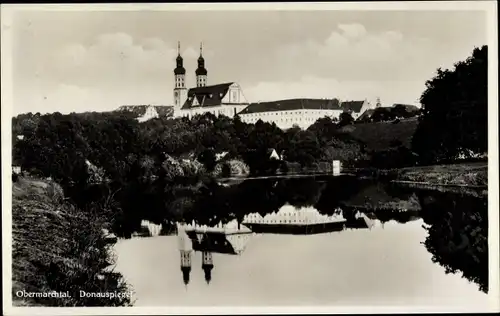 Ak Obermarchtal Alb Donau Kreis, Donauspiegel, Dom