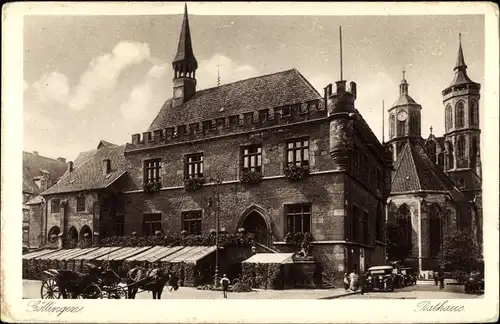 Ak Göttingen in Niedersachsen, Rathaus