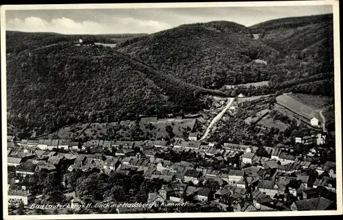 Ak Bad Lauterberg im Harz, Totale mit Hausberg und Kummel